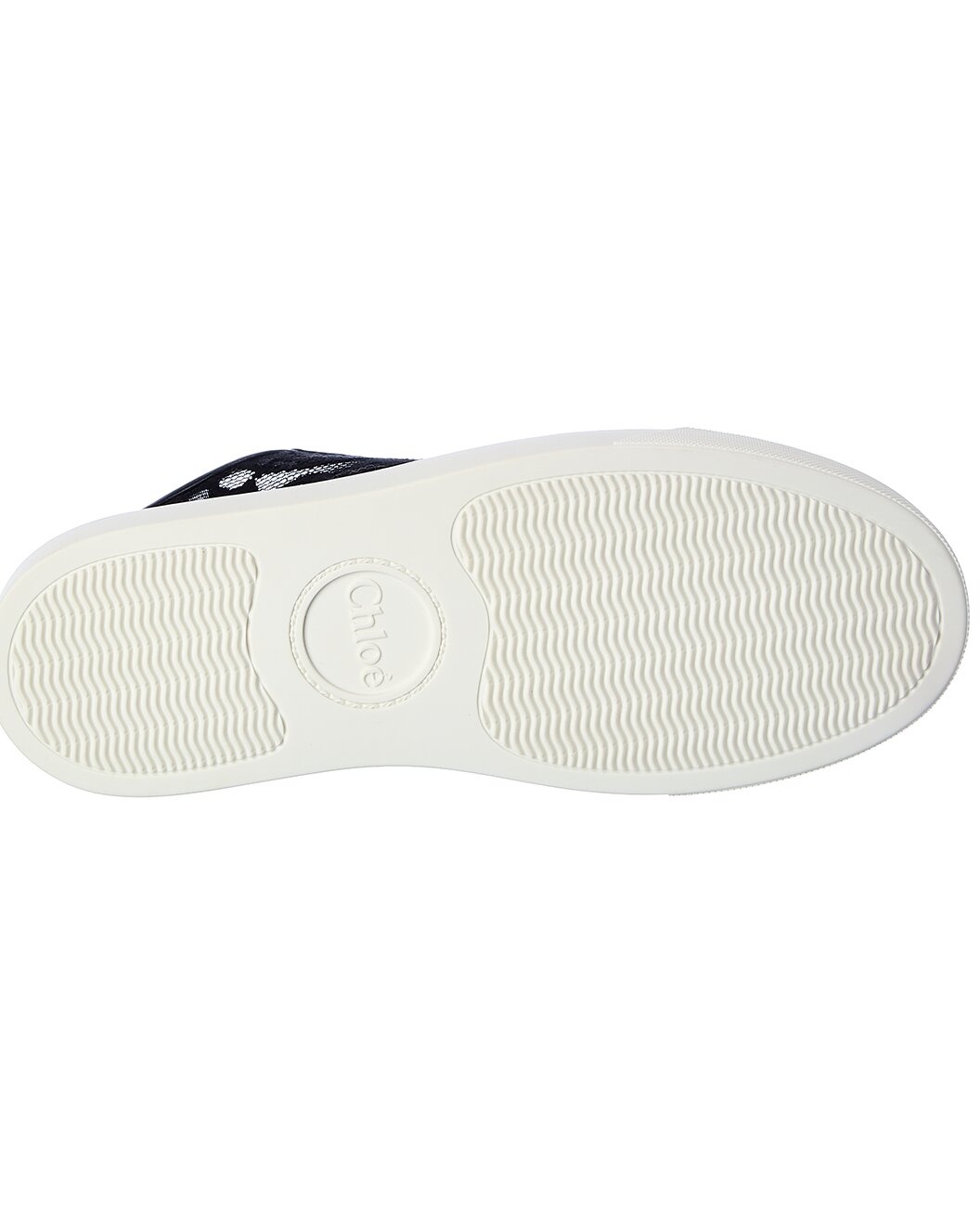 Chloé Lauren Lace & Leather Sneaker - 4