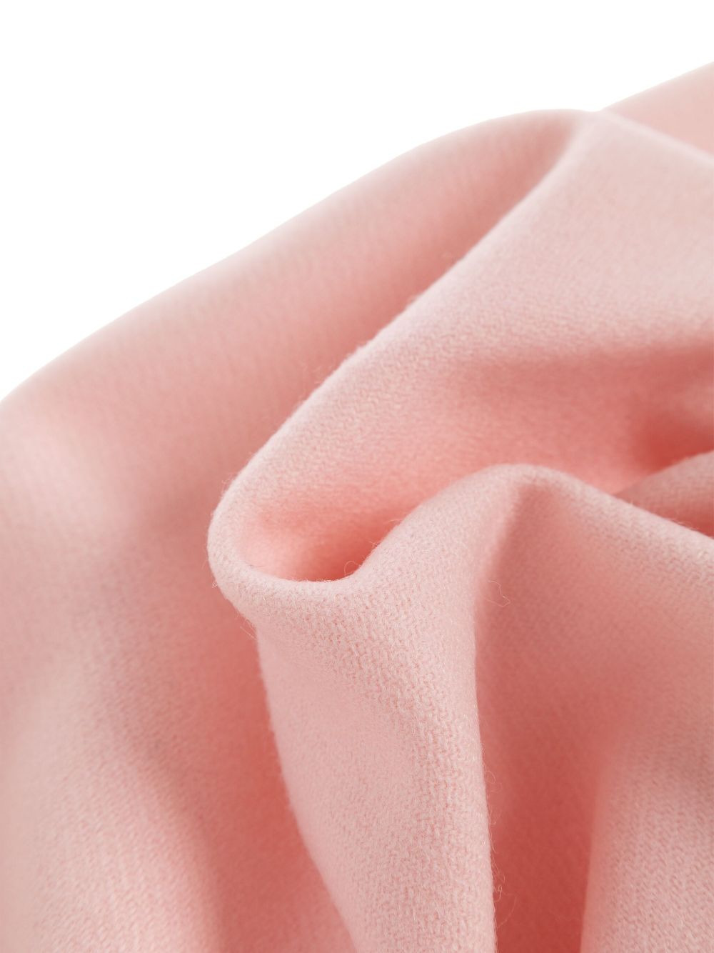 teddy bear-embroidered fringed scarf - 4