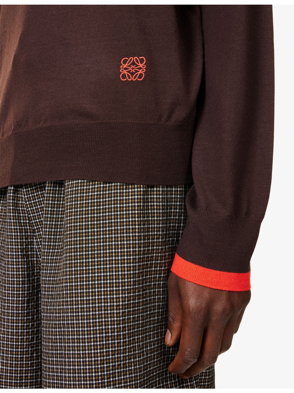 Anagram Crewneck Wool Jumper - 5