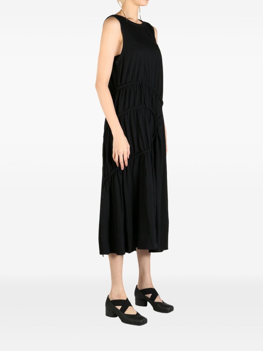 cotton midi dress - 3
