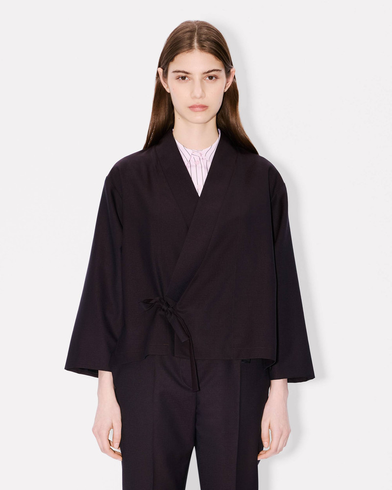 프로젝트 웨이브 기모노 재킷 모직 jacquard 4
