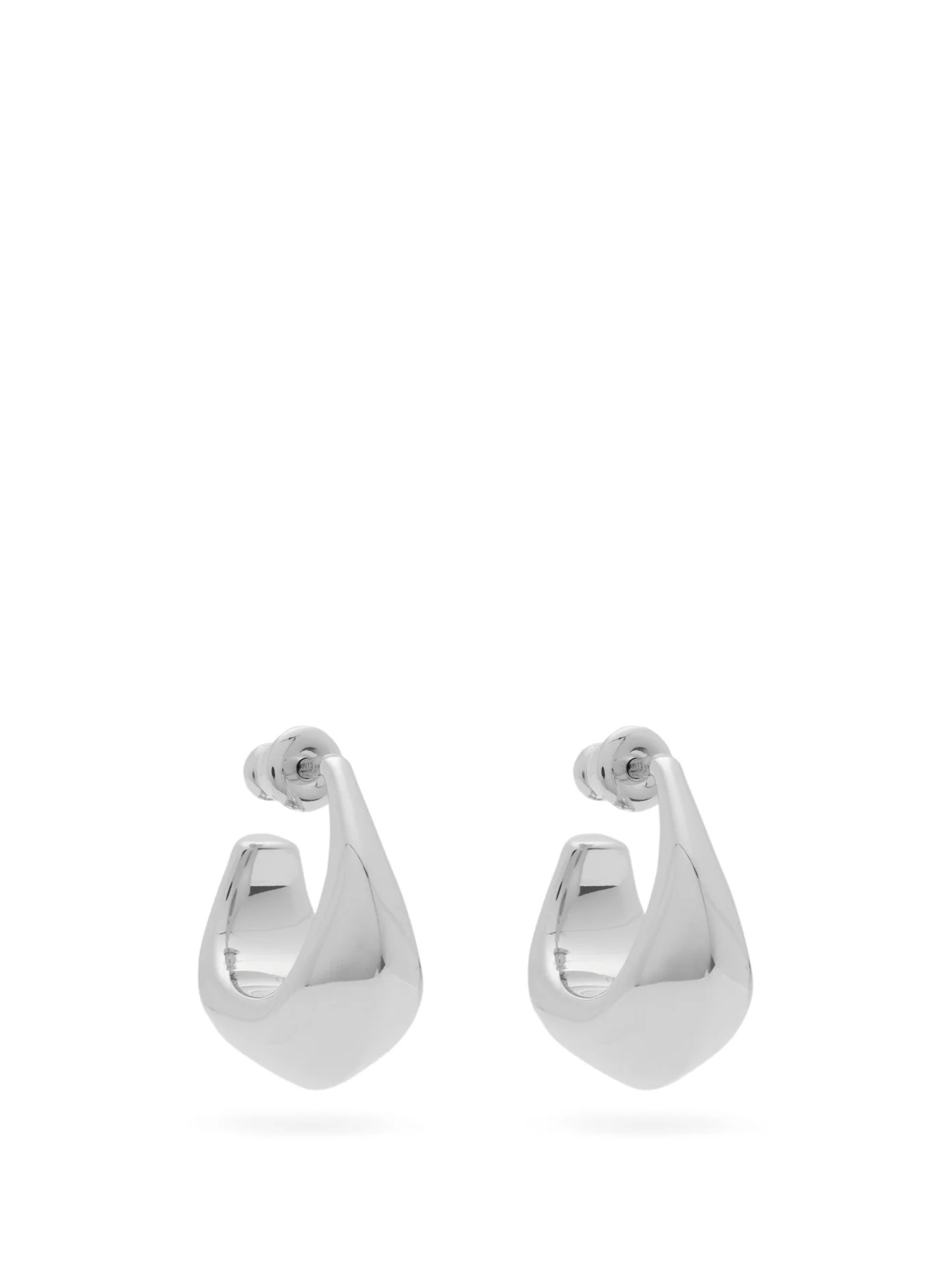 Hoop short-drop earrings - 1