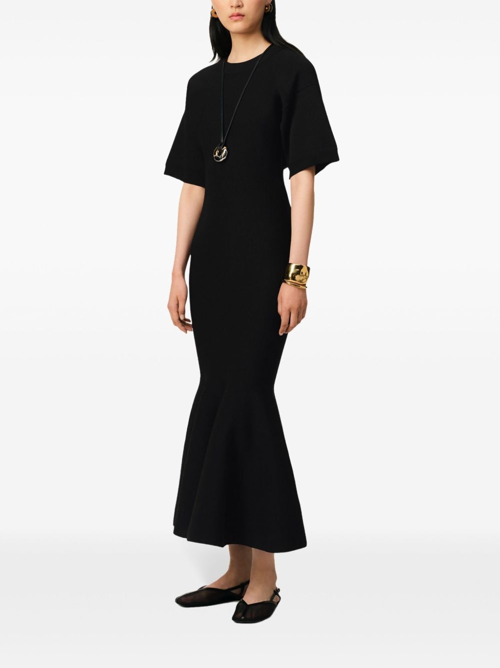 mermaid midi dress - 3