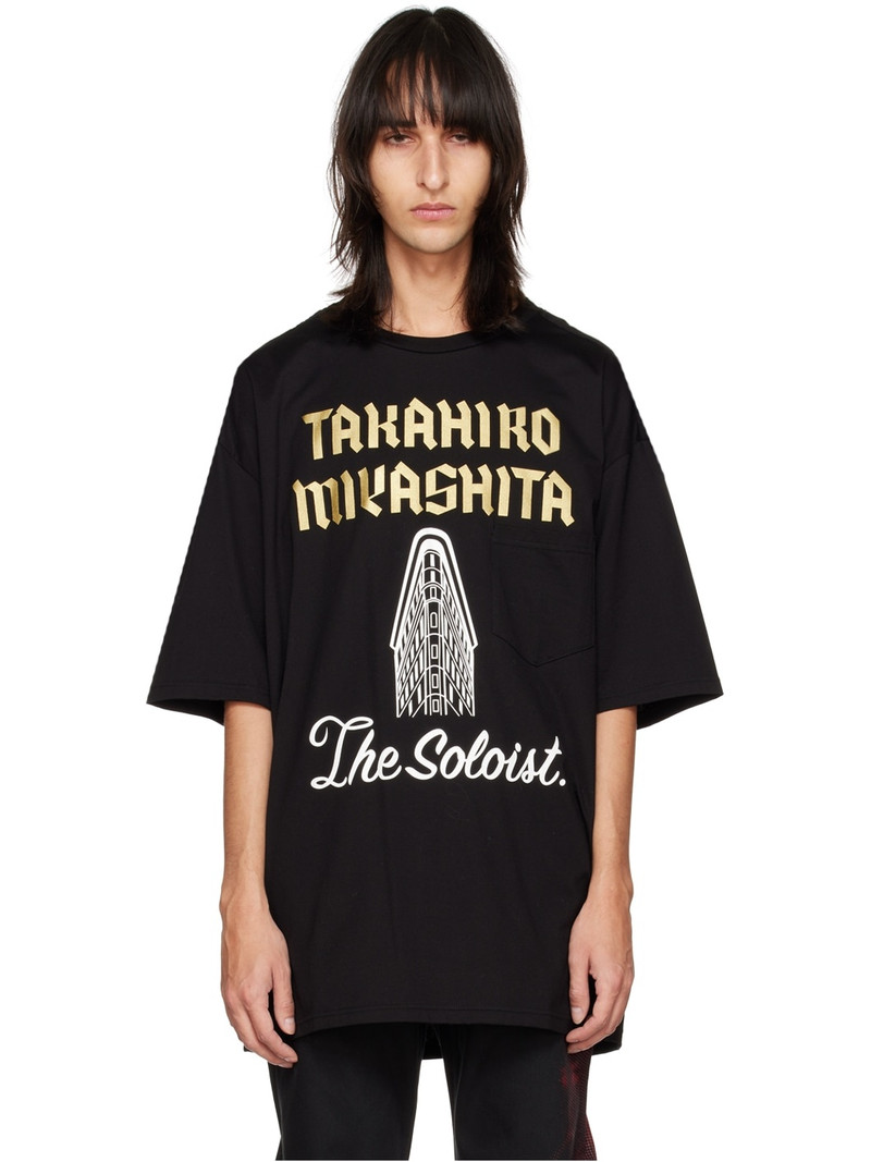 Black 'The Soloist' T-Shirt 1