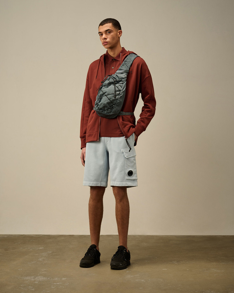 C.P. Company Stretch Piquet Logo Polo outlook