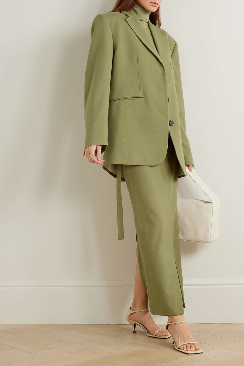 RÓHE Oversized grain de poudre wool blazer outlook