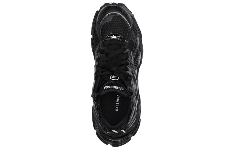 (WMNS) Balenciaga Runner Sneakers 'Black Mesh and Nylon' 656063W3RA11000 - 4