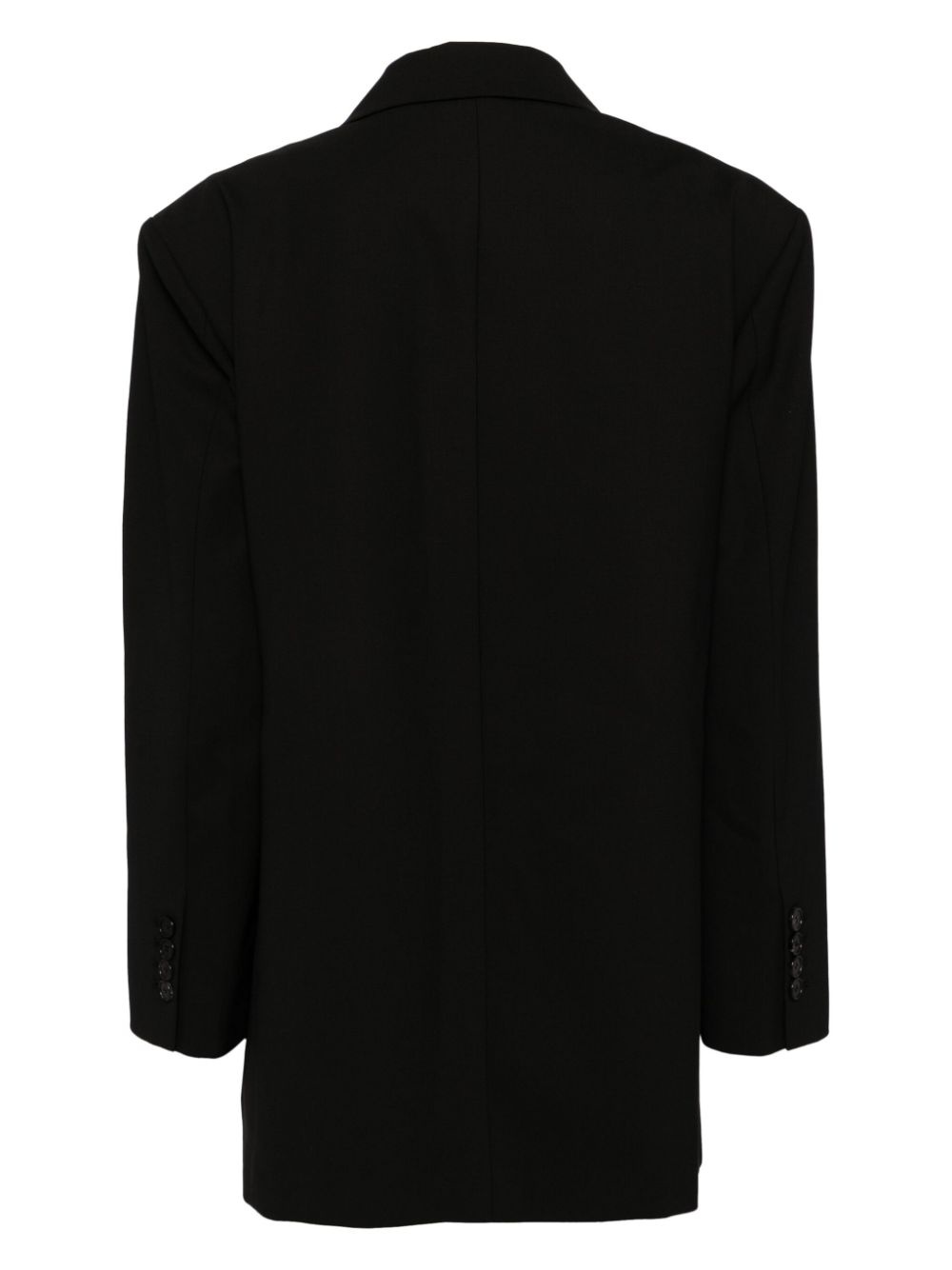 loose fit single jacket - 2