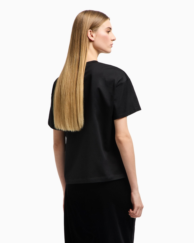 MERCERISED JERSEY BOXY T-SHIRT WITH LUNAR NEW YEAR EMBROIDERY 3