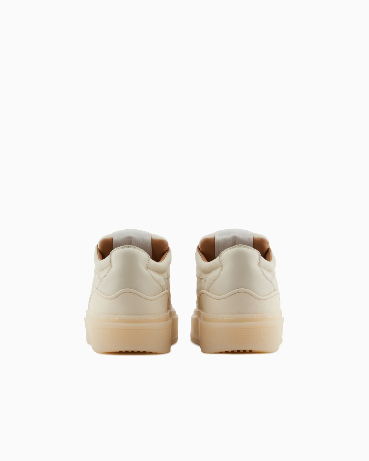 SNEAKERS WITH PADDED NAPPA-LEATHER DETAILS - 4