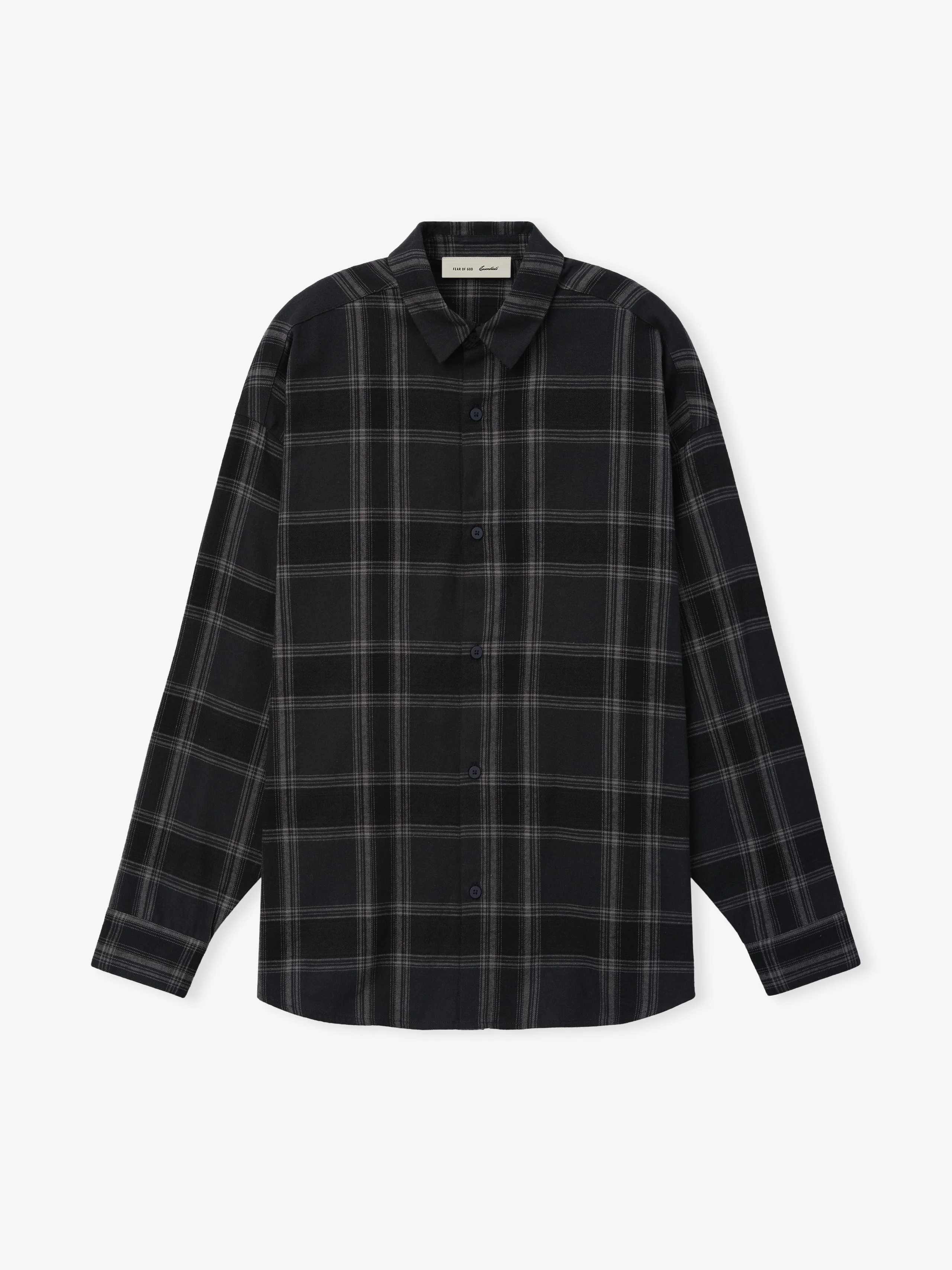 Flannel Button Up Shirt - 1