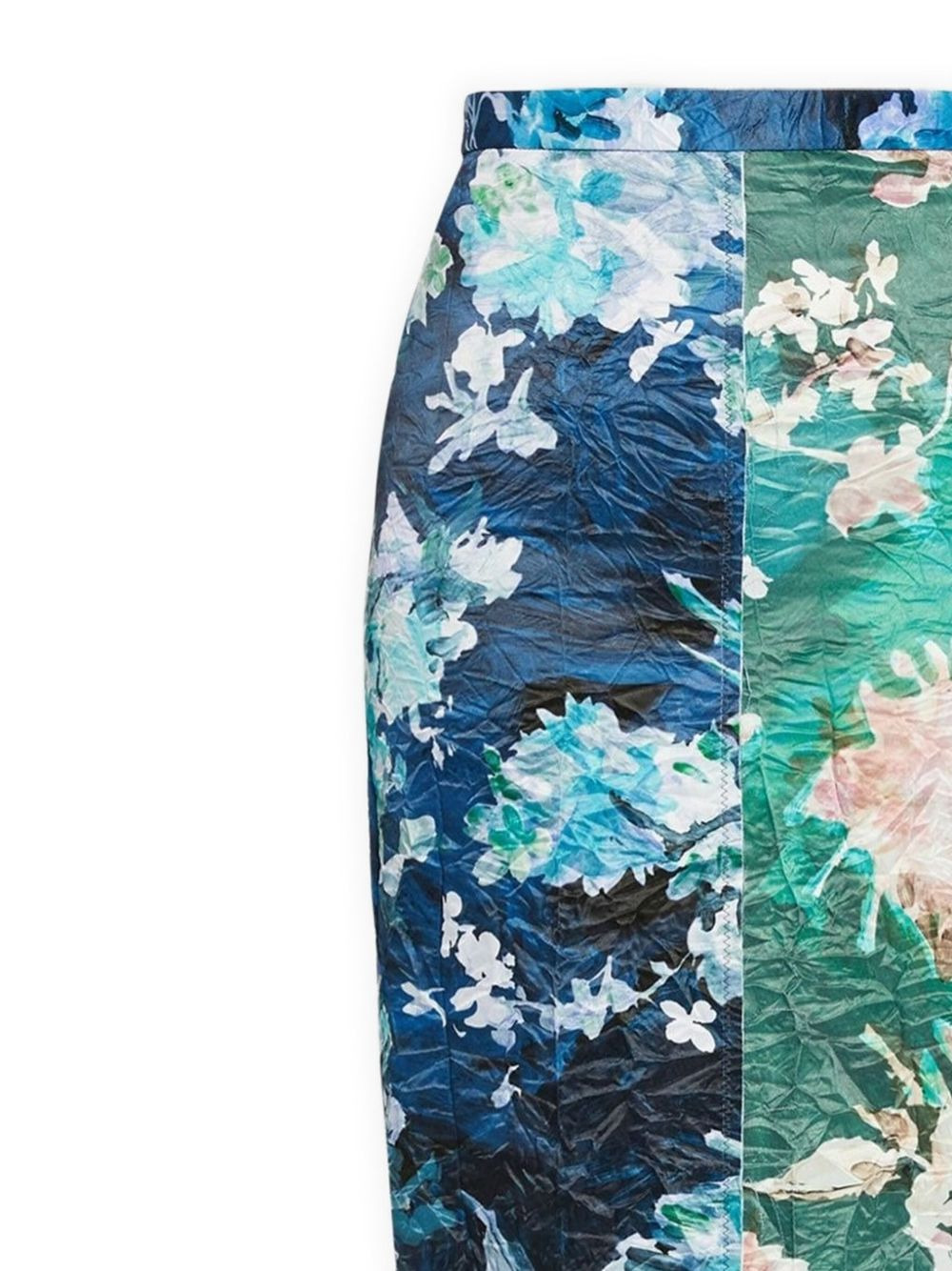 floral-print midi skirt - 2