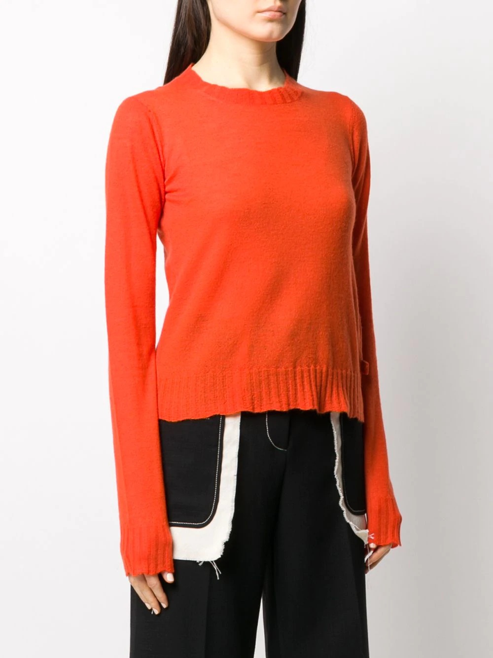 button detail jumper - 3