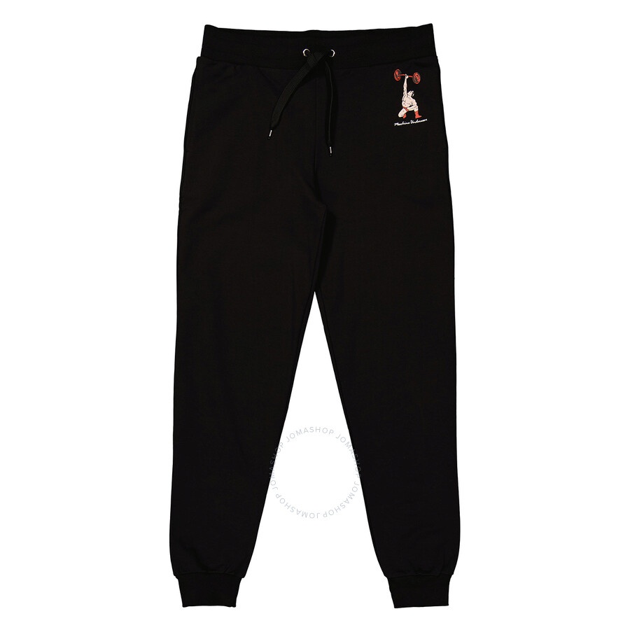 Moschino Men's Black Moschino Underwear Logo Track Pants - 1