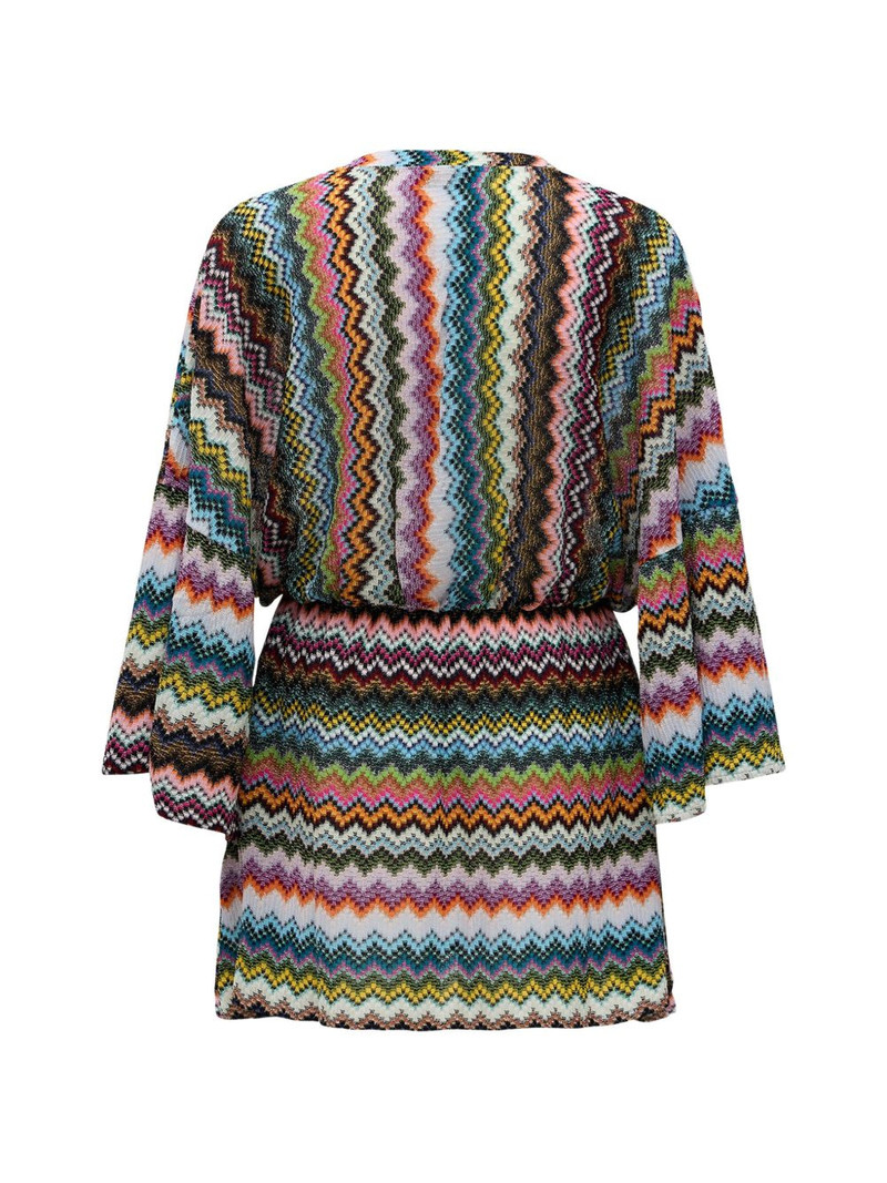 Missoni chevron V-neck dress outlook