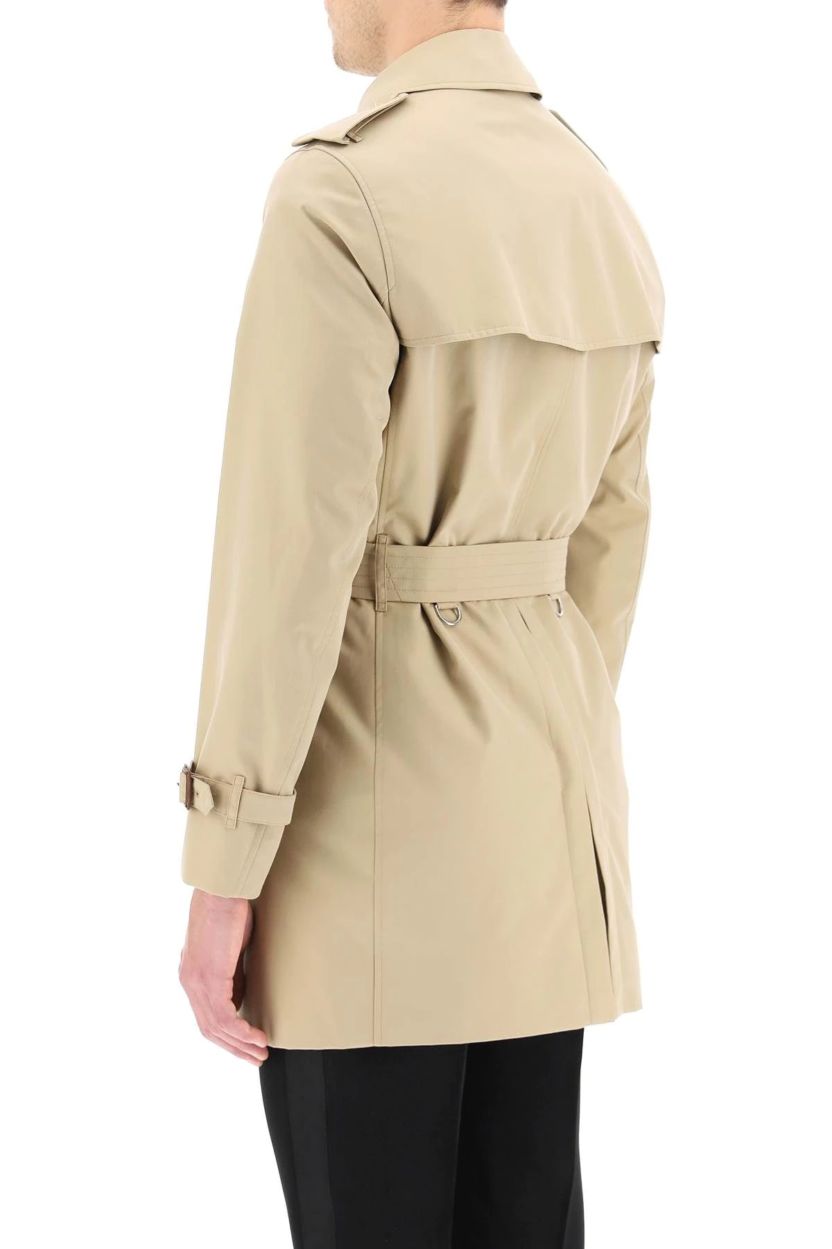 WIMBLEDON SHORT TRENCH COAT - 4