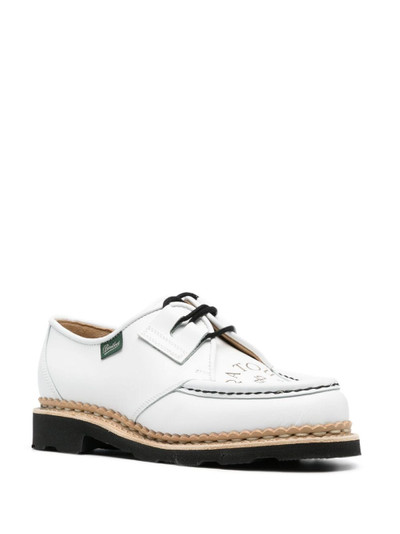 PATOU x Paraboot lace-up leather shoes outlook