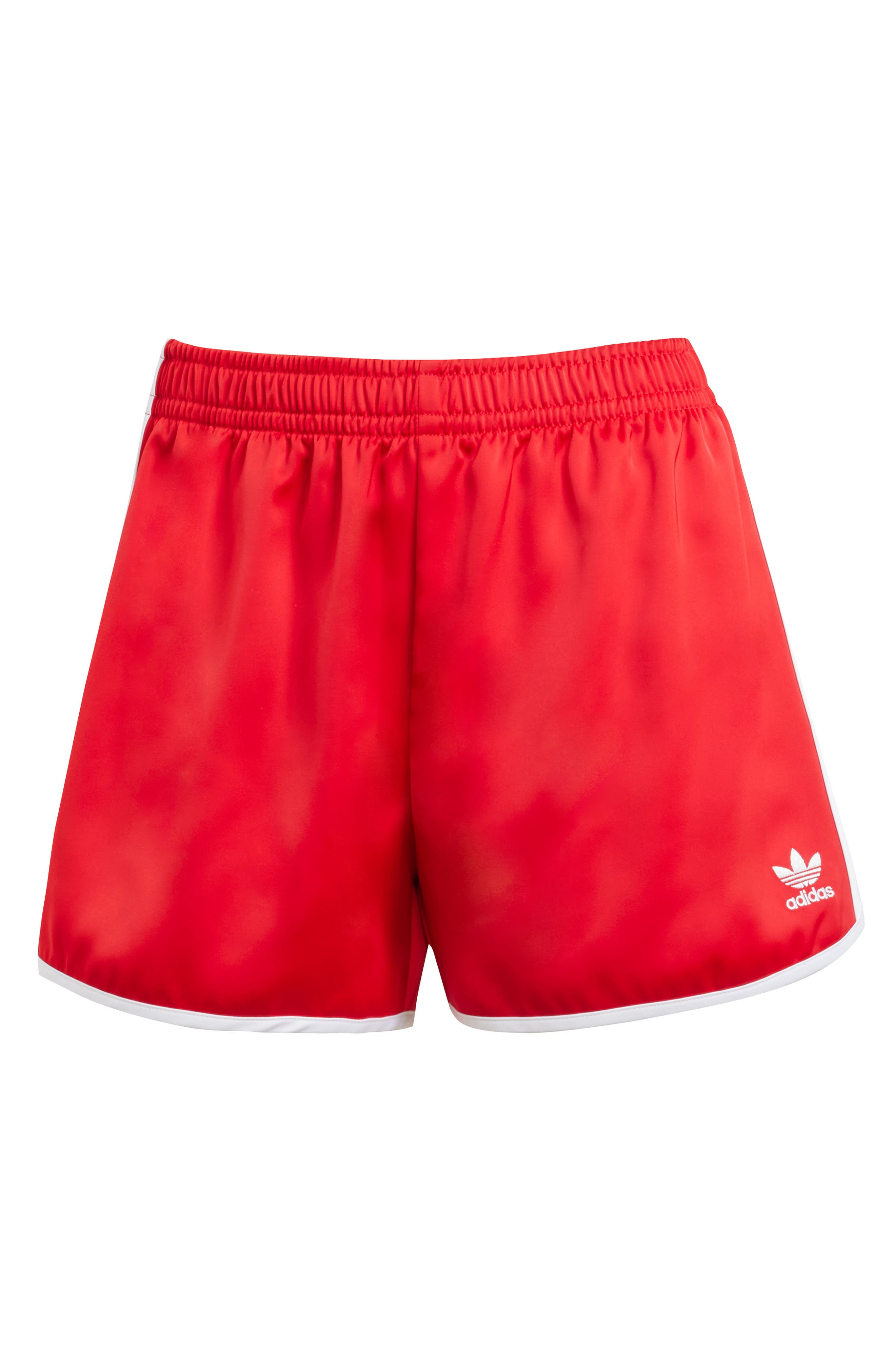 adidas Adicolor 3-Stripes Sprinter Shorts in Better Scarlet at Nordstrom - 4