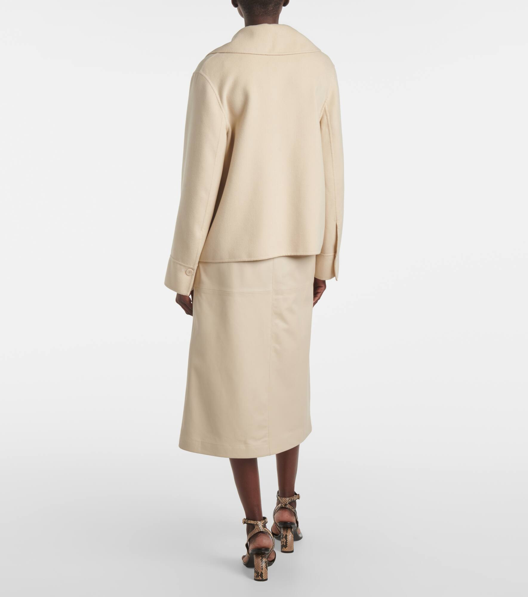 Rollet wool and silk coat - 3