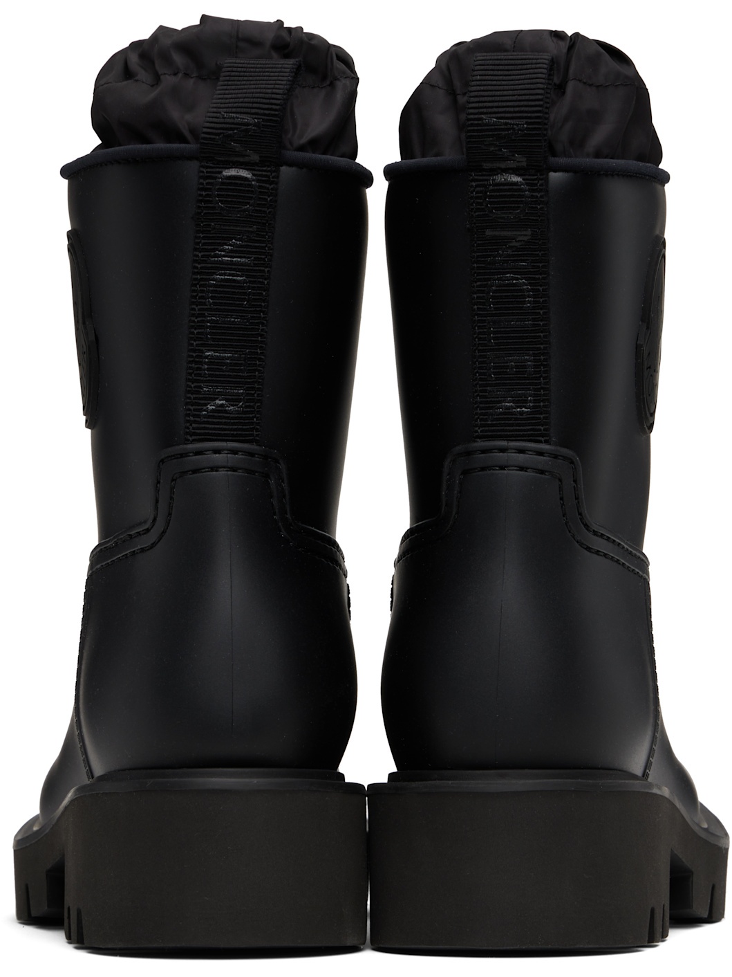 Black Kickstream Rain Boots - 2