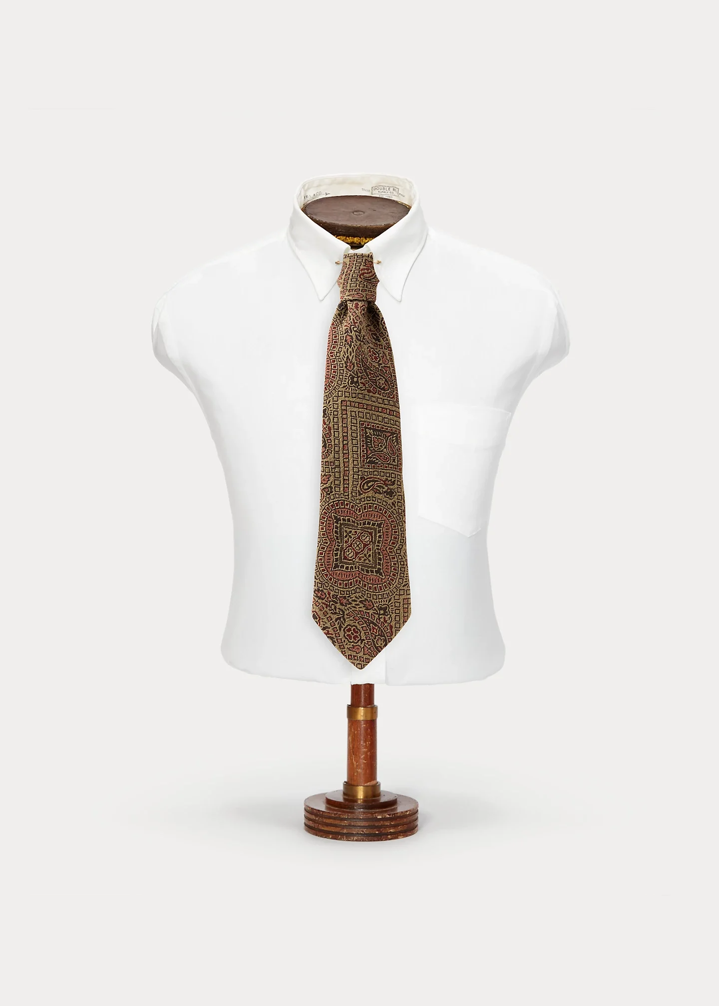Handmade Paisley Brocade Tie - 1