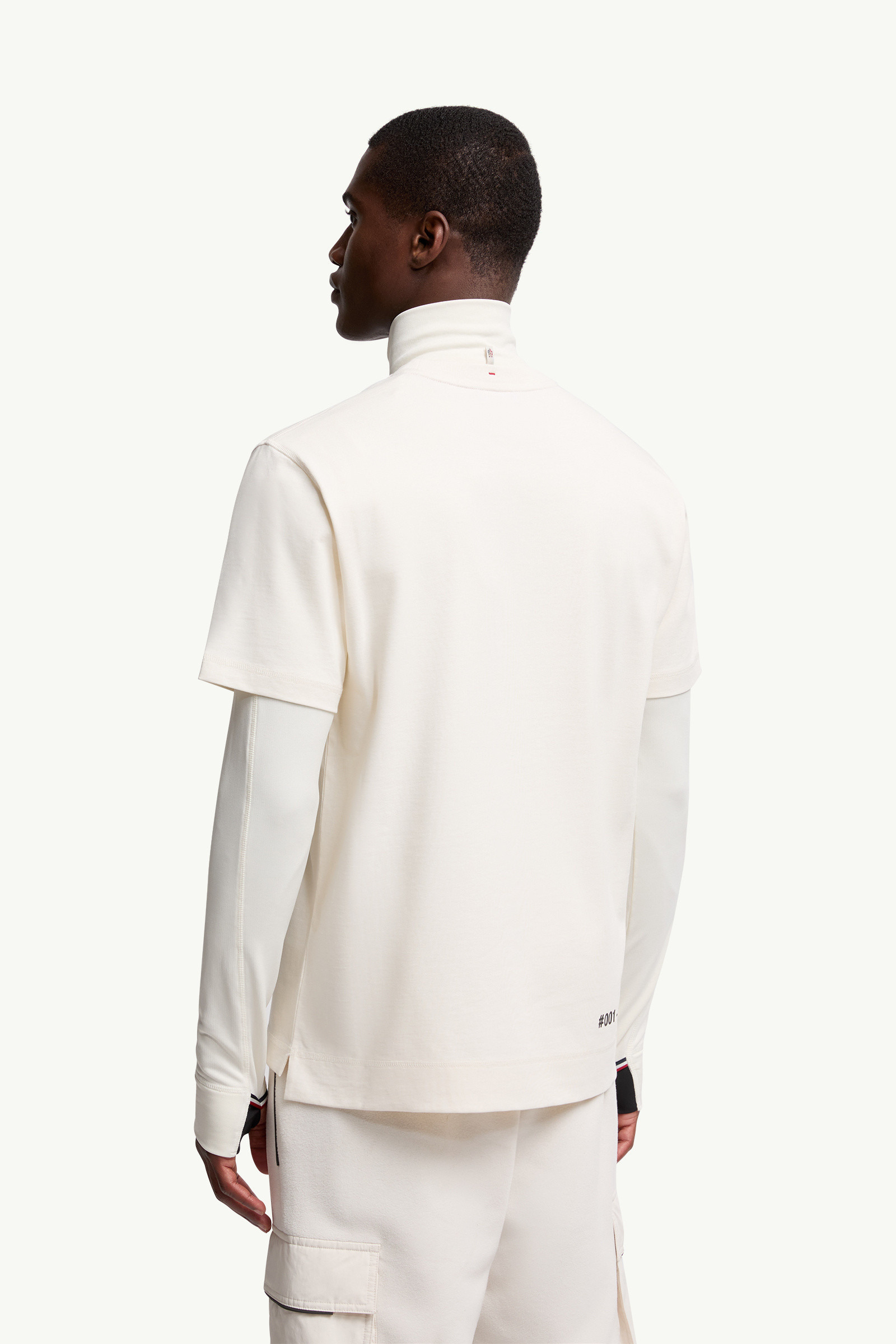 Embossed Logo Cotton T-Shirt - 5