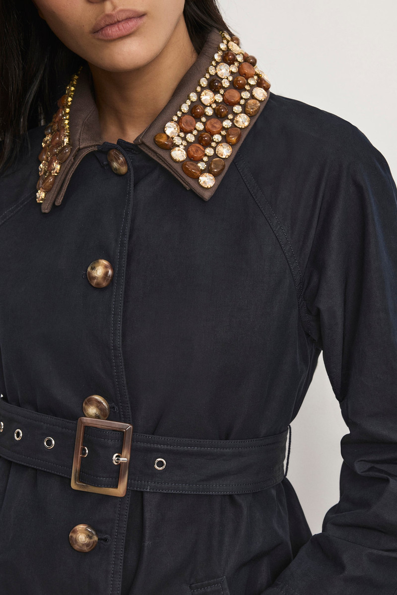 LANGHAM BELTED DICKEY COAT 7