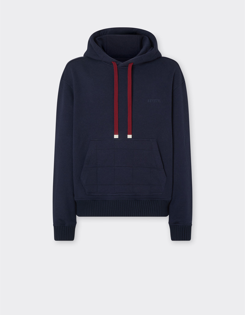 Cotton and cashmere hoodie 1