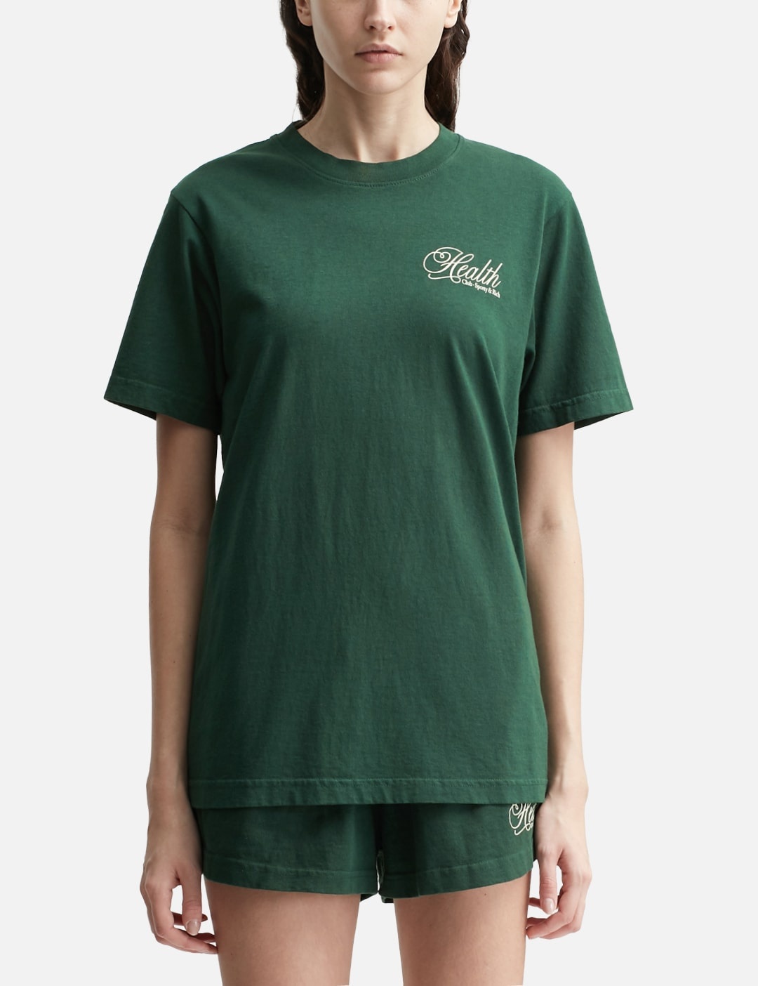 【美品】アパルトモン SPORTY&RICH Health T-shirt SPORTY&RICH/スポーティアンドリッチ】 HWCNY T-SHIRT（Tシャツ