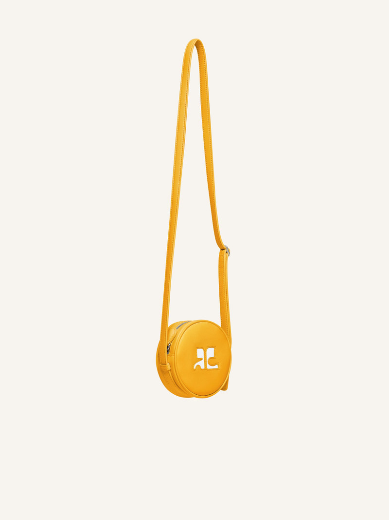 courrèges REEDITION LEATHER CIRCLE BAG outlook