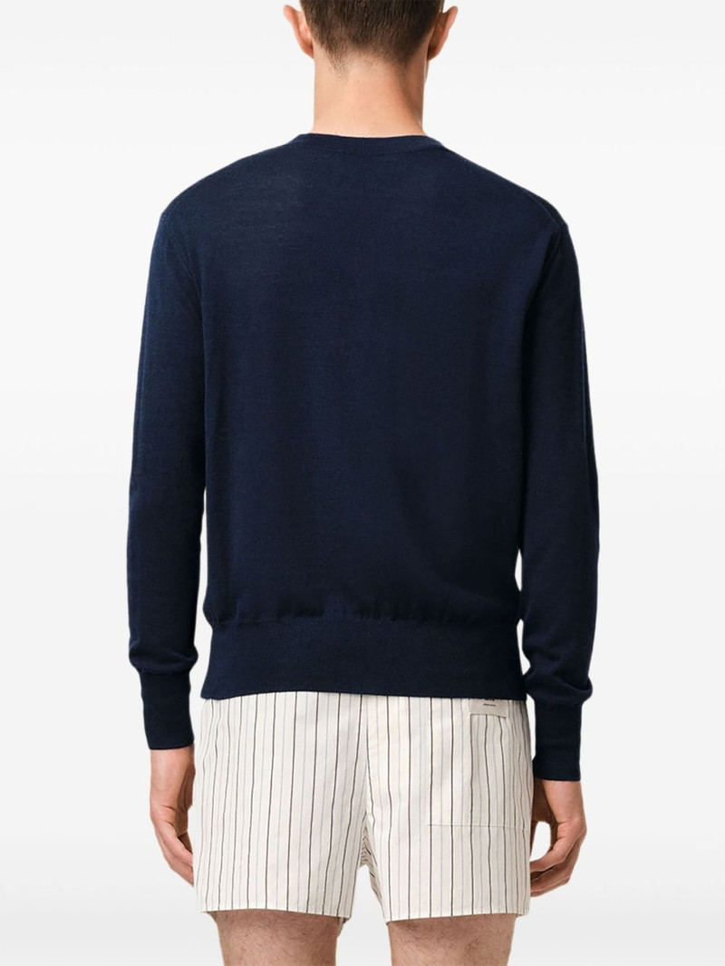 Ami de Coeur-embroidered sweater 4