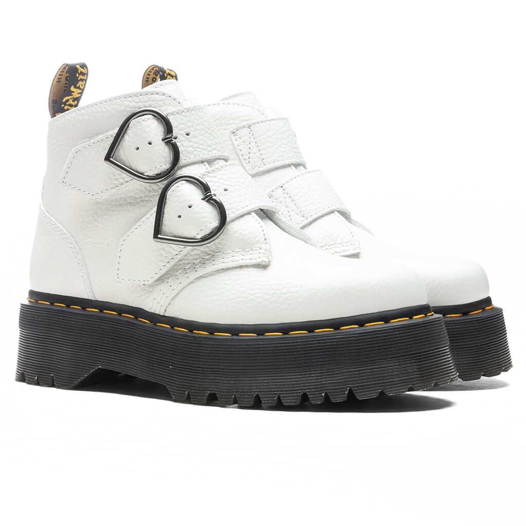 Devon flower-buckle boots - 3