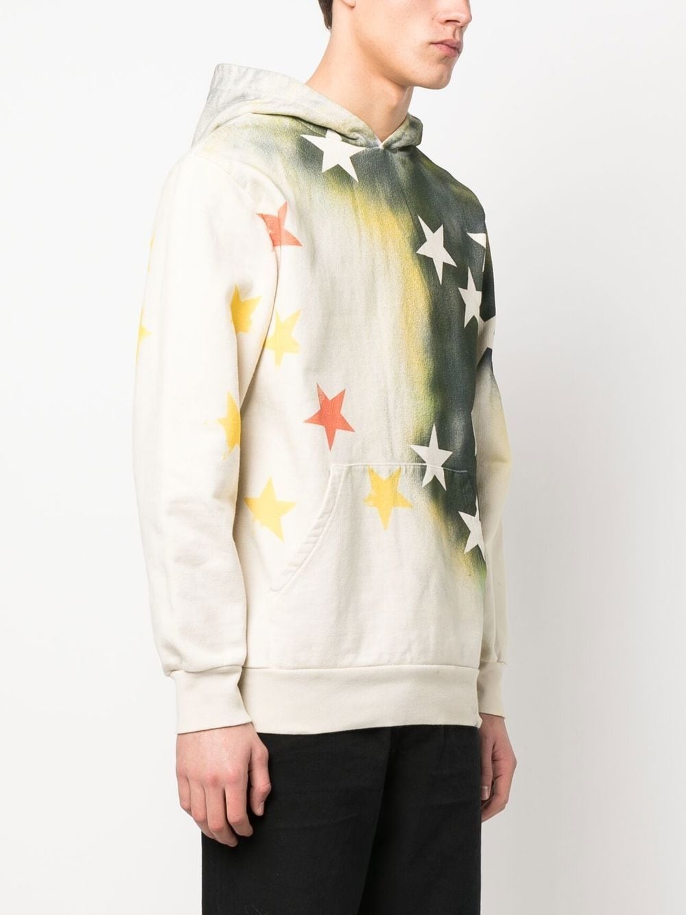 star-print hoodie - 3