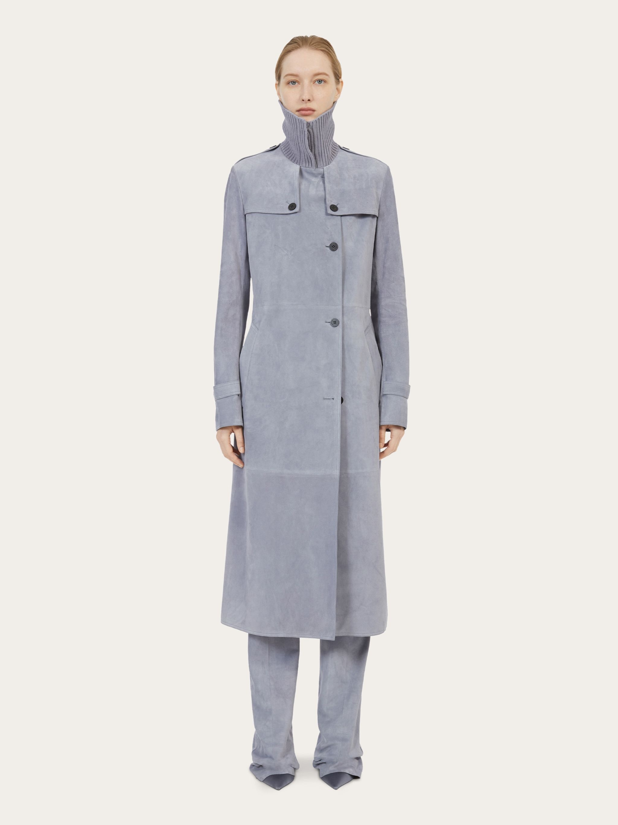 Suede trench - 8
