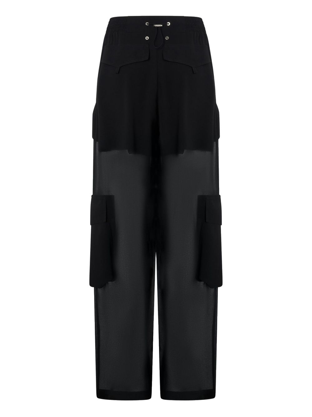sheer cargo pants - 2