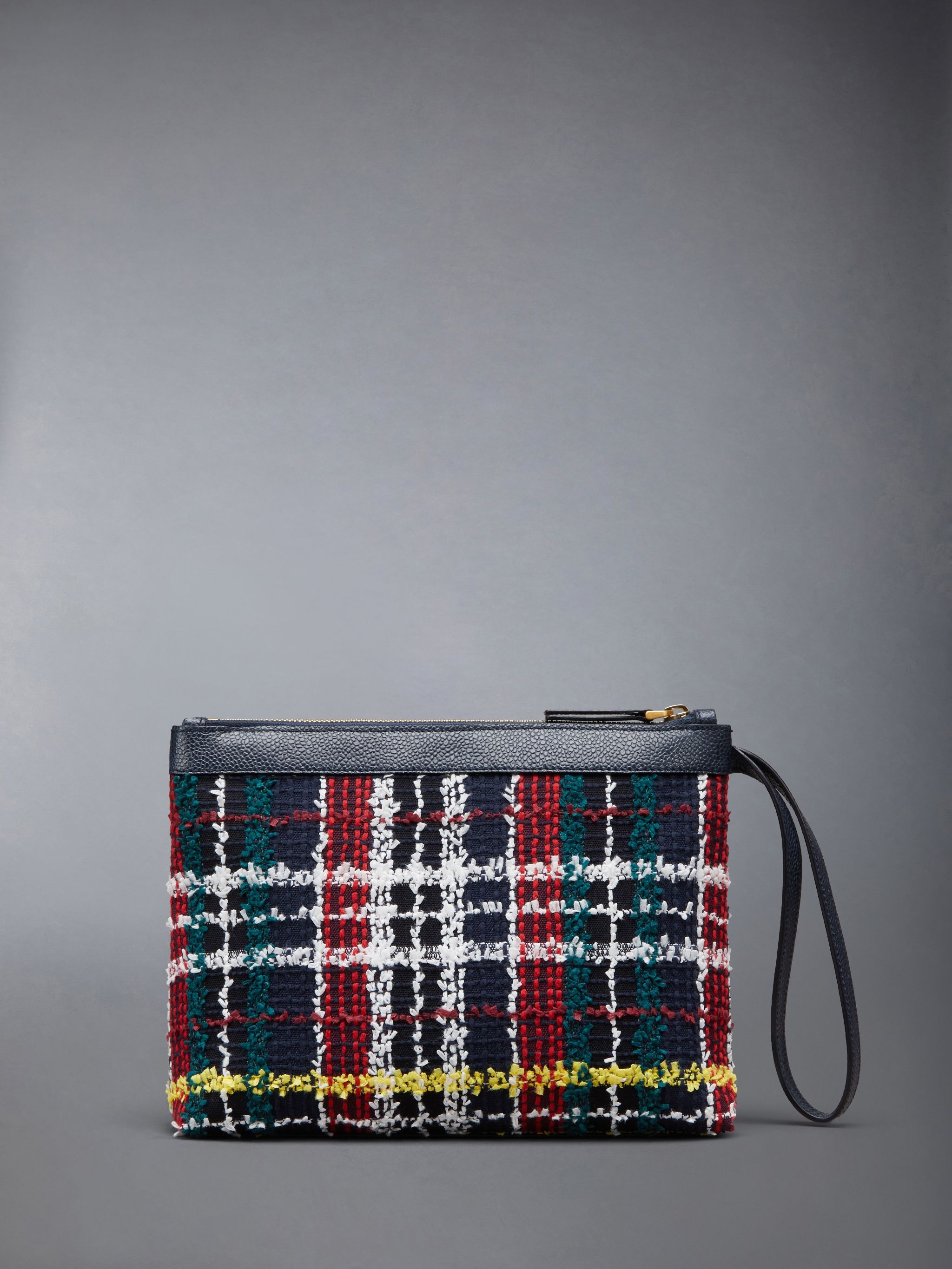 Hunting Tartan Eyelash Tweed Toiletry Case 2