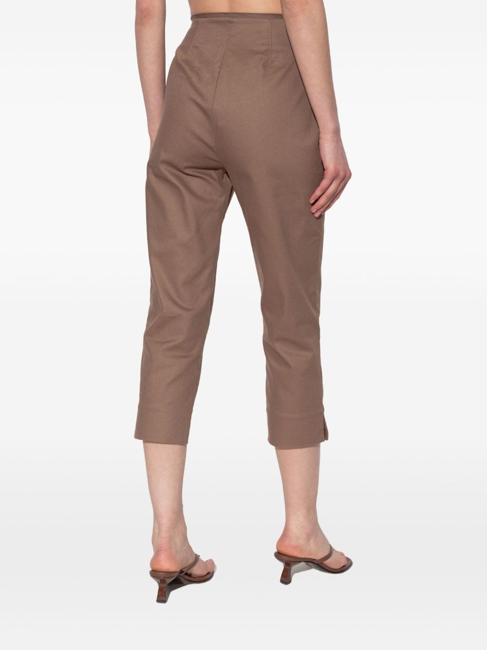 tailored cropped trousers - 4