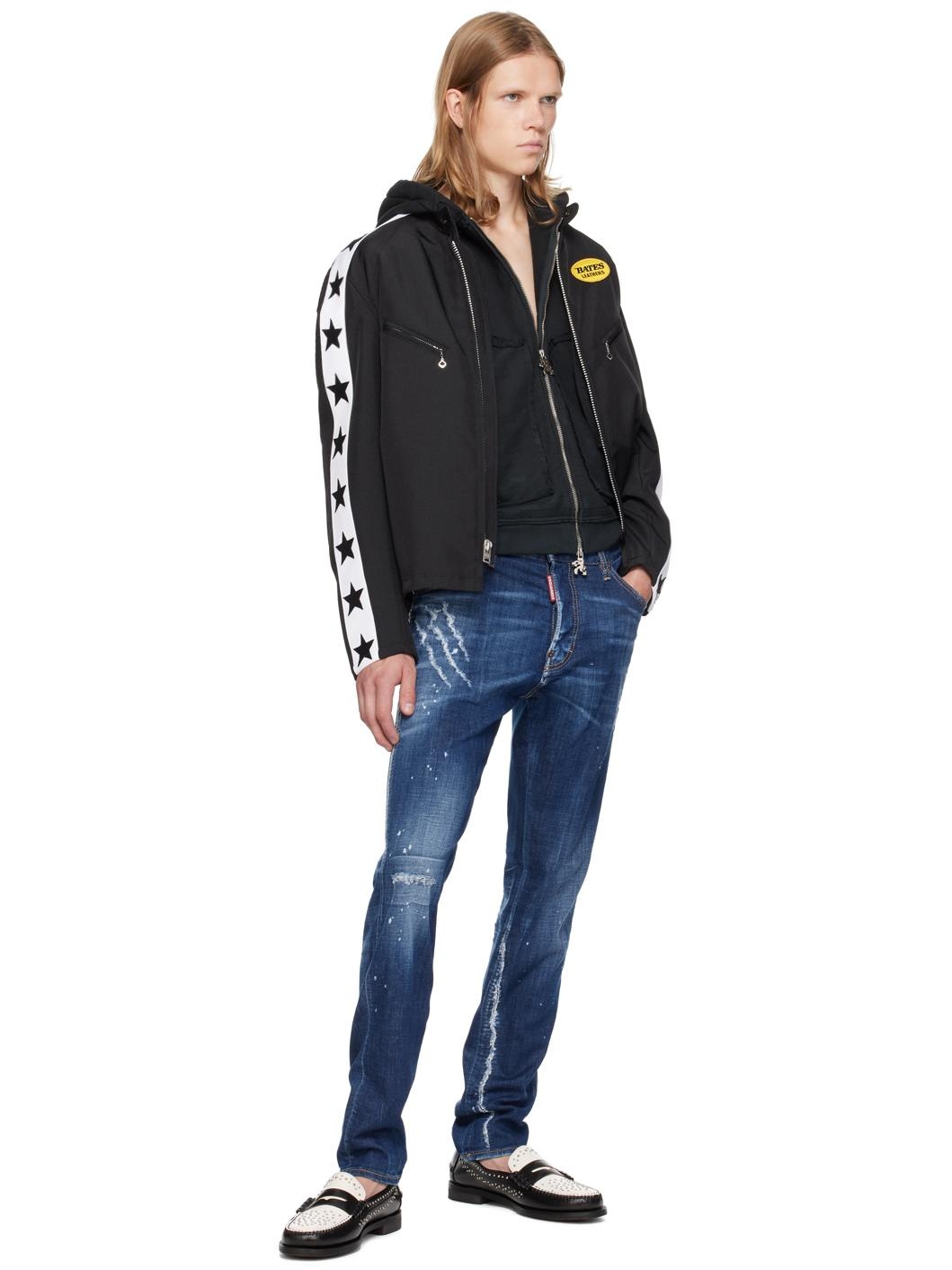 Blue Dark Clean Wash Cool Guy Jeans - 4