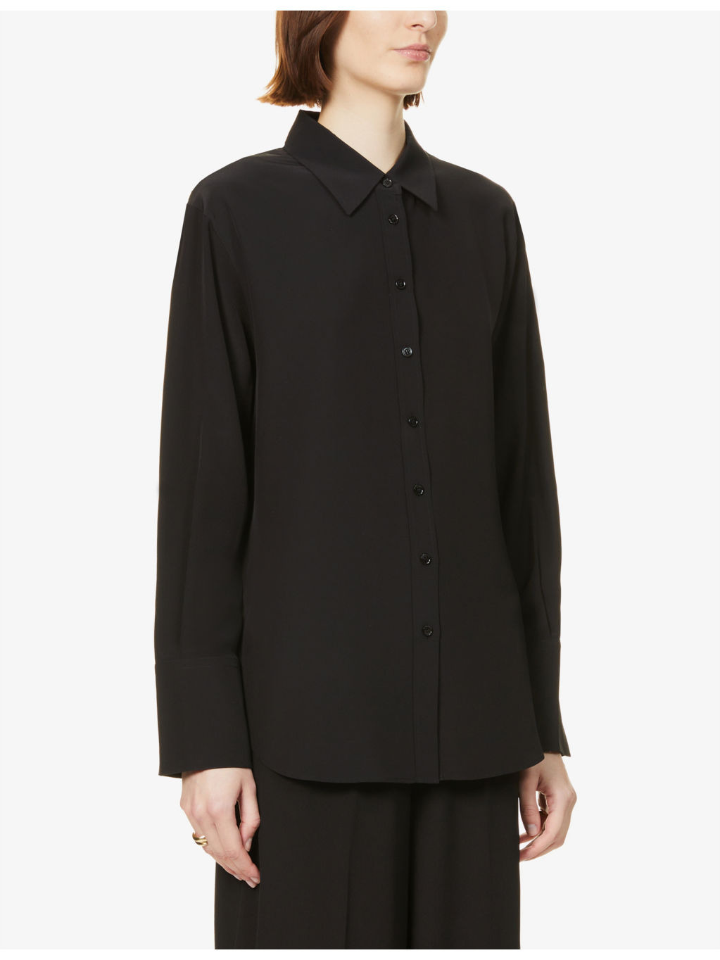 Joe relaxed-fit silk blouse - 3