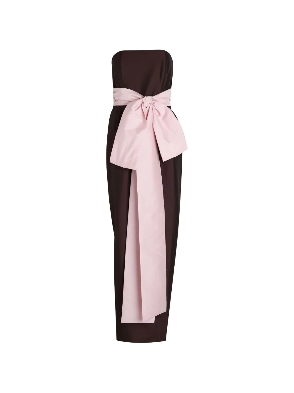 Lina bow-detail maxi dress - 1