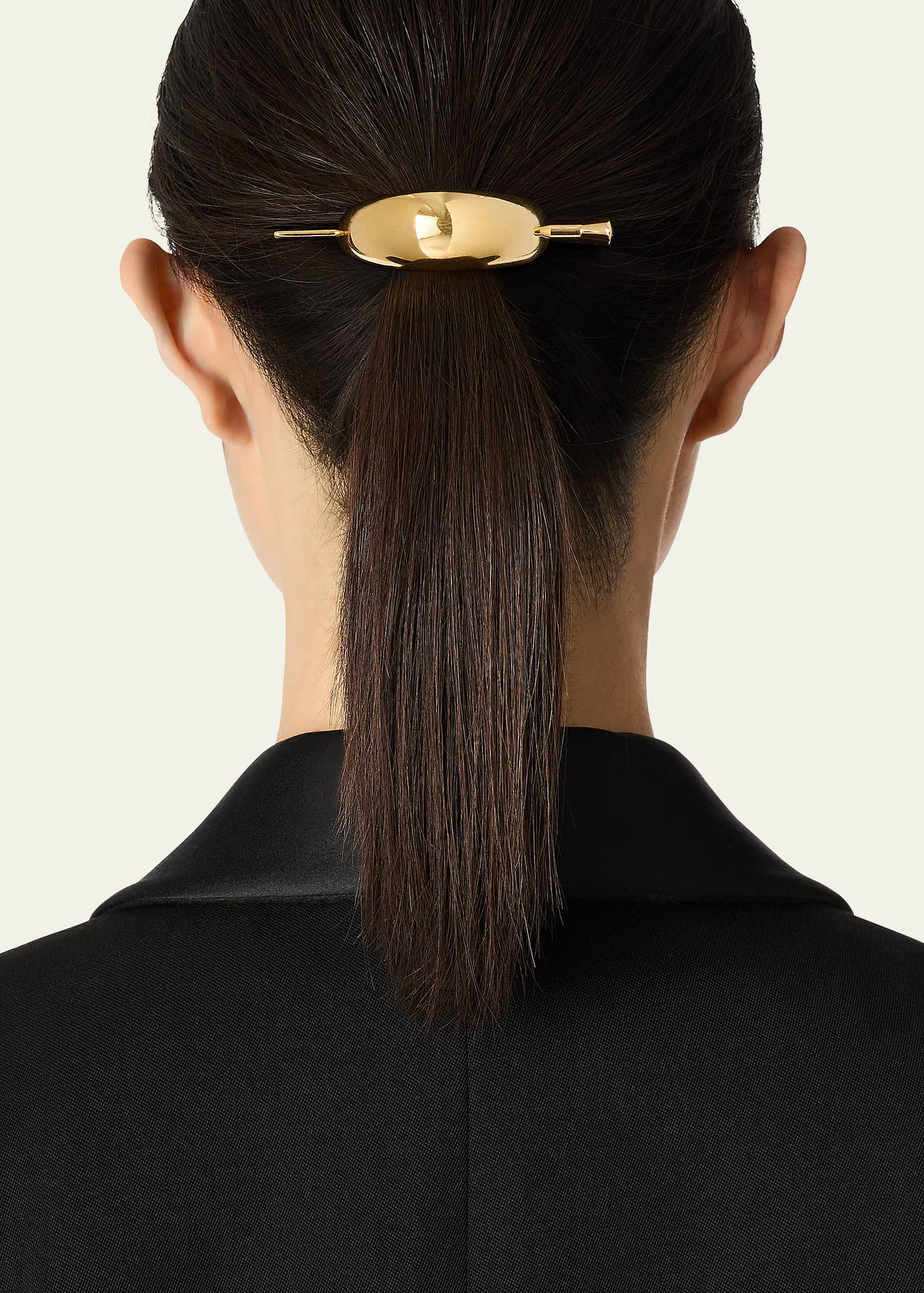 Gold-Tone Hair Clip - 2