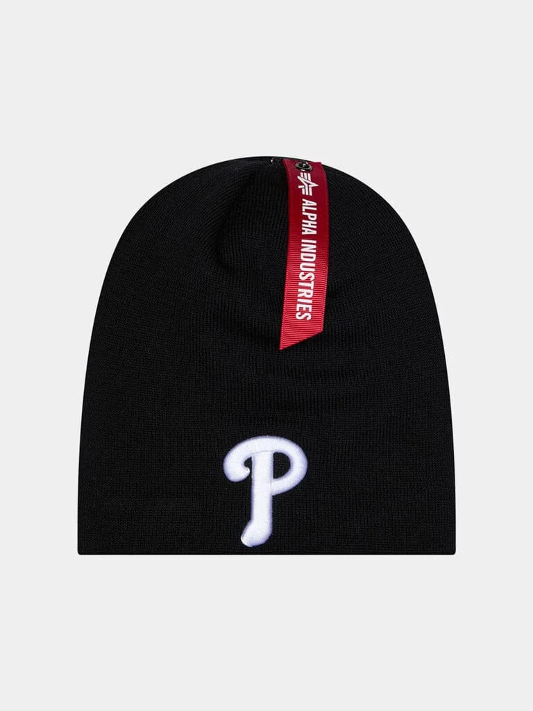 PHILADELPHIA PHILLIES X ALPHA X NEW ERA KNIT BEANIE - 1