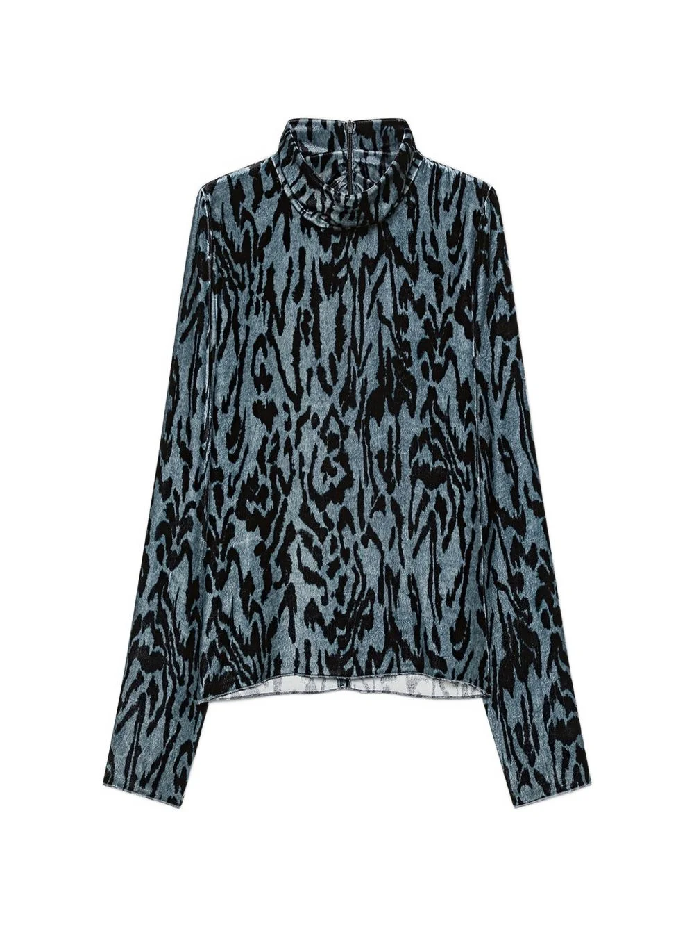 moiré blouse - 1