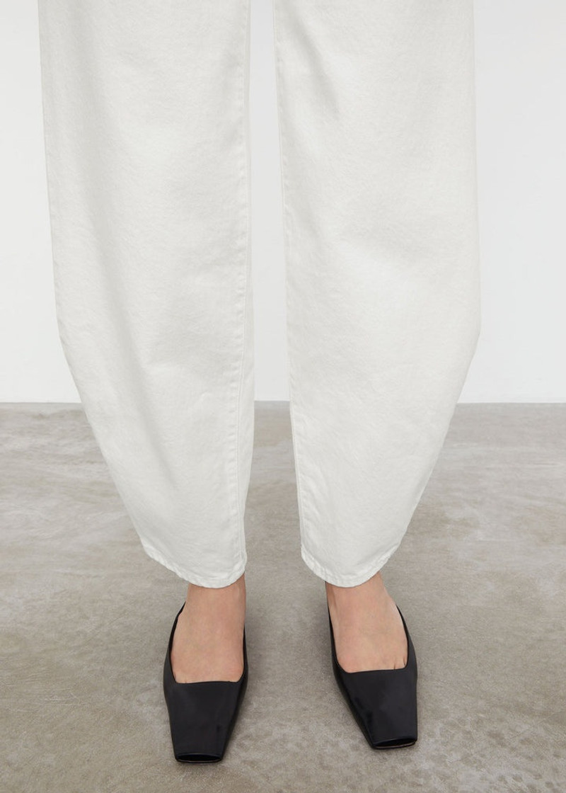 Barrel leg denim off-white 6