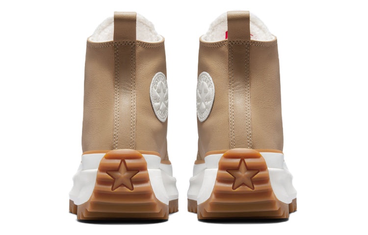 (WMNS) Converse Run Star Hike High 'Sherpa - Nomad Khaki' 573111C - 5