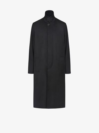 Givenchy GIVENCHY PATCH TRENCH JACKET IN WOOL outlook