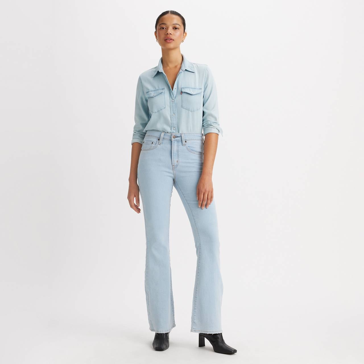 726 HIGH RISE FLARE WOMEN'S JEANS - 2