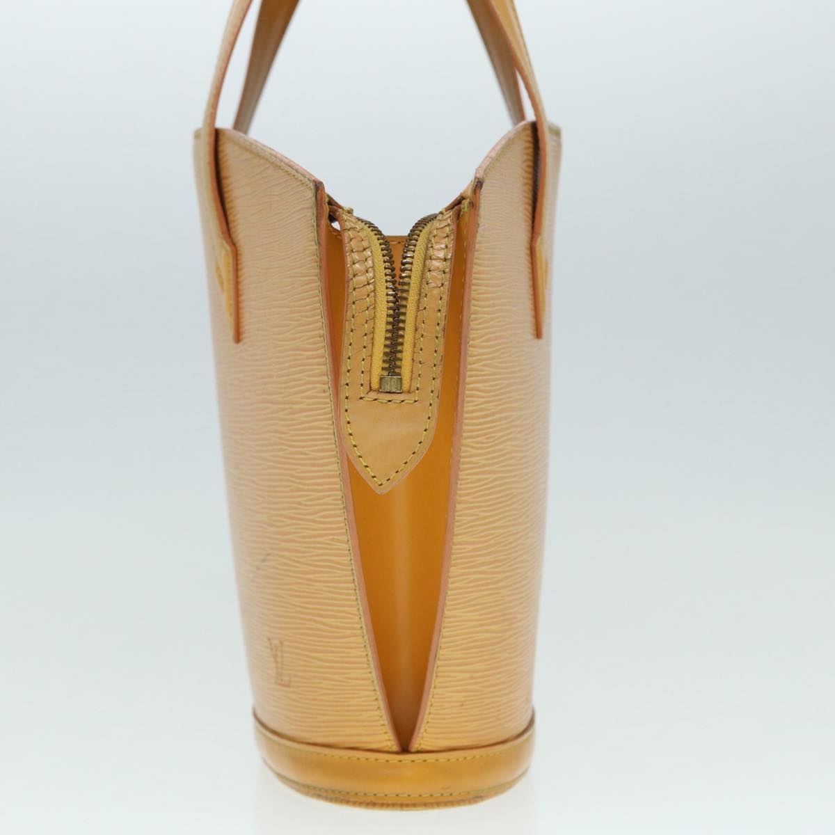 LOUIS VUITTON Epi Saint Jacques Hand Bag Yellow M52279 - 4