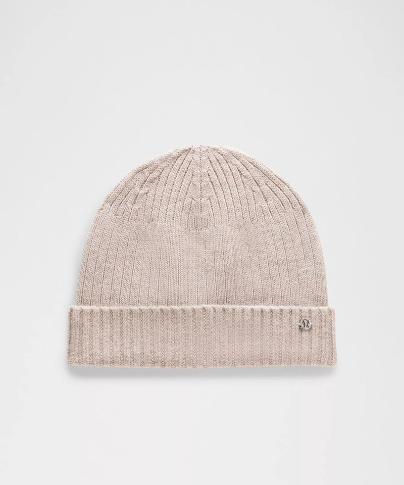 Ribbed Merino Wool Beanie 1