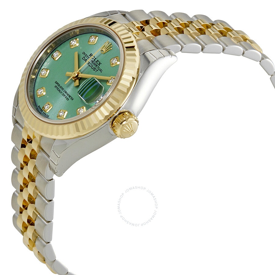 Rolex Lady Datejust Mint Green Diamond Dial Automatic Ladies Watch 279173GNSDJ - 2